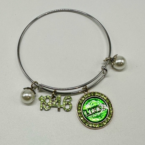 For: @lestiedt     4 Links Silver Bracelets with Pearl Accents - Picture 1 of 4
